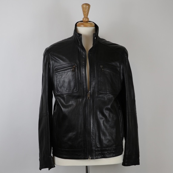 Andrew Marc New York Moto Jacket - Picture 3 of 8